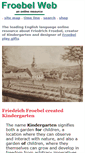 Mobile Screenshot of froebelweb.org